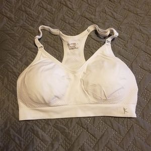 White Sports Bra